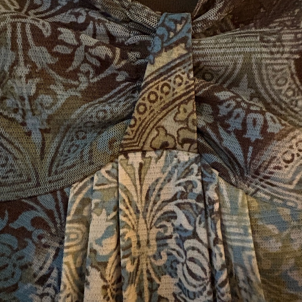 Axcess Multicolor Paisley Blouse - Picture 2 of 5